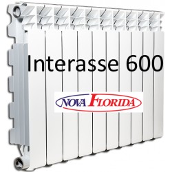 Radiatori in Alluminio Interasse 600  Desideryo B3 Nova Florida (Gruppo Fondital)