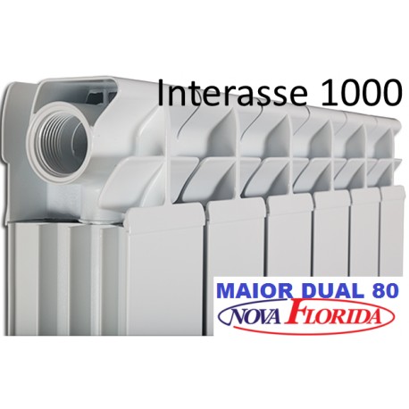 Radiatori in Alluminio Interasse 1000  Maior Nova Florida (Gruppo Fondital)