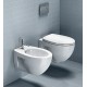 Vaso art. 1VSLI00 + Bidet art. 1BSLI00 Sospesi New Light 52 Catalano