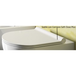 Coprivaso Serie Sfera Catalano con Chiusura Soft Close Plus Originale cod. 5SCSTP000