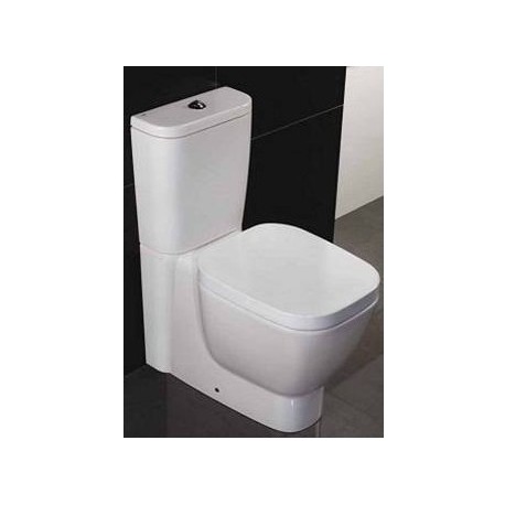 Sanitari Bagno Opi Incea - Cassetta Monoblocco In Porcellana Bianca Con Sedile E Coperchio