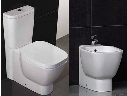 Rak One Vaso Con Cassetta Monoblocco E Bidet