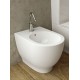 Vaso con Cassetta Monoblocco e Bidet Moon Rak