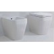 Vaso e Bidet Tulip One Azzurra 