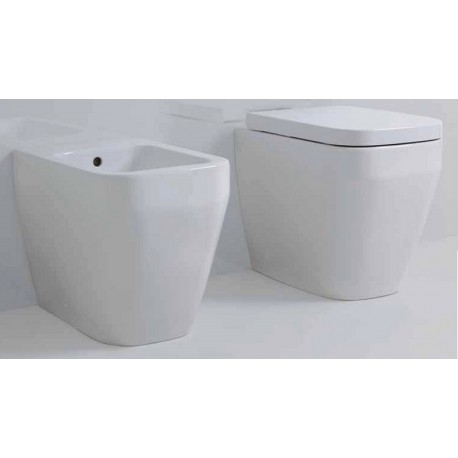 Vaso e Bidet Tulip One Azzurra 