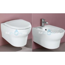 Vaso + Bidet Sospesi Infinity Rak