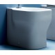 Vaso con Cassetta Monoblocco e Bidet Glaze Azzurra