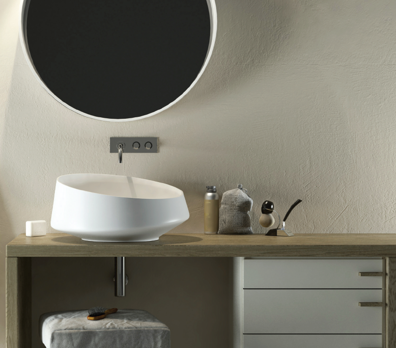 Relax Design - Lavabo da Appoggio in Solid Surface Modello Marechiaro Relax Design - Lavabo da Appoggio in Solid Surface Modello Marechiaro