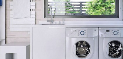 Stanchi del solito disordine in casa? Ecco la soluzione: la lavanderia polifunzionale.