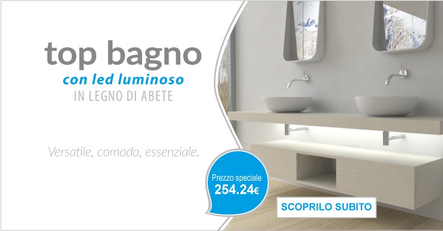 Faretto universale Per Specchio Bagno Con Lampada a luce calda Inclusa -  Vendita Online ItaliaBoxDoccia